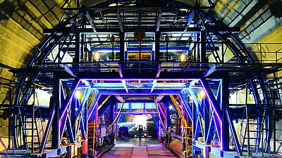 Amberg Technologies – 测量 – 地理信息 – 数字化基础设施 – 铁路工程 – Amberg Rail – 铁路轨道测量 – 轨道竣工测量 – 轨道检测 – 轨道几何（EN 13848）– 轨道病害检测 – 轨道文档记录 – 轨道高低测量 – 轨距测量 – 无砟轨道调整 – 无砟轨道验收 – 捣固作业测量 – 结构限界测量 – 铁路限界分析 – 动态限界 – 动态包络 – IMU 惯性测量单元 – 隧道工程 – Amberg Tunnel – 隧道测量与监测 – 隧道激光扫描 – 隧道断面测量 – 隧道开挖控制 – TBM 盾构 – 爆破法 – 喷射混凝土 – 地球物理 – Amberg TSP – 隧道地震预测 – 地质超前预报 – 断层探测 – 岩体结构 – 冲击锤测试 – 连续地质预测 – 数字孪生 – 高精度监测 – 土木工程 – 地下工程创新 – 精密测量系统